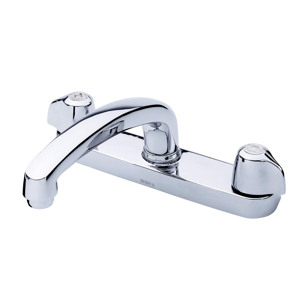 Gerber G0042416 Chrome Classics Two Handle Kitchen Faucet Deck Plate MOUNTED...