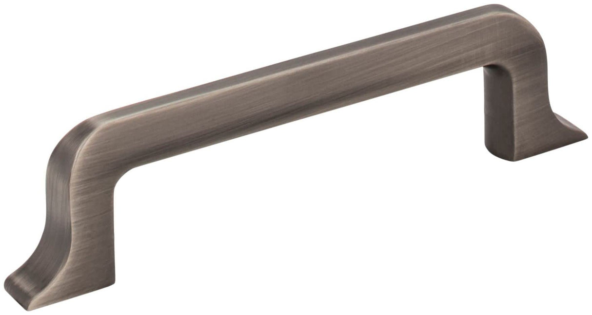 Jeffrey Alexander 839-96BNBDL 96 mm Center-to-Center Brushed Pewter Callie Cabinet Pull