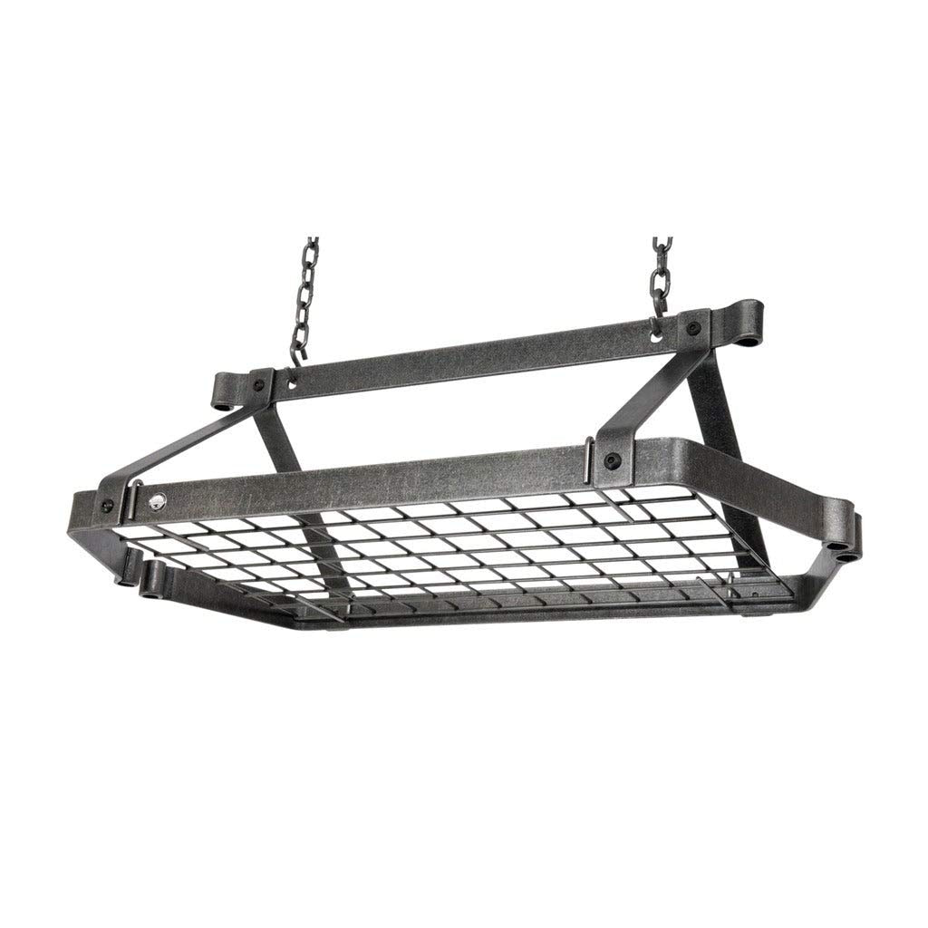 Enclume DR5 HS Retro Rectangle Pot Rack w/ 12 Hooks HS