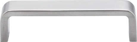 Elements 193-4SN 4" Center-to-Center Satin Nickel Square Asher Cabinet Pull