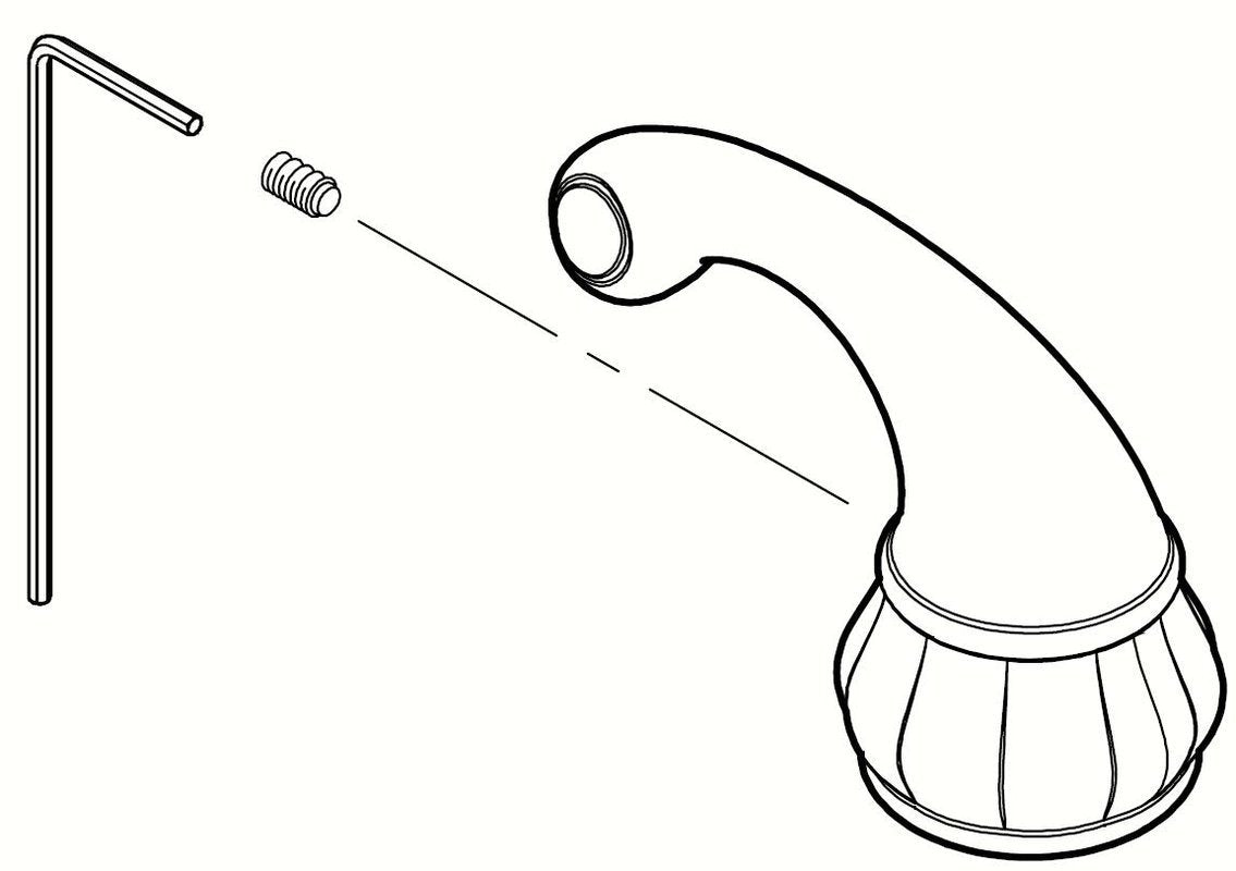 Pfister 940-027G Velvet Aged Bronze Lever Handle with Set Screw 940-027G