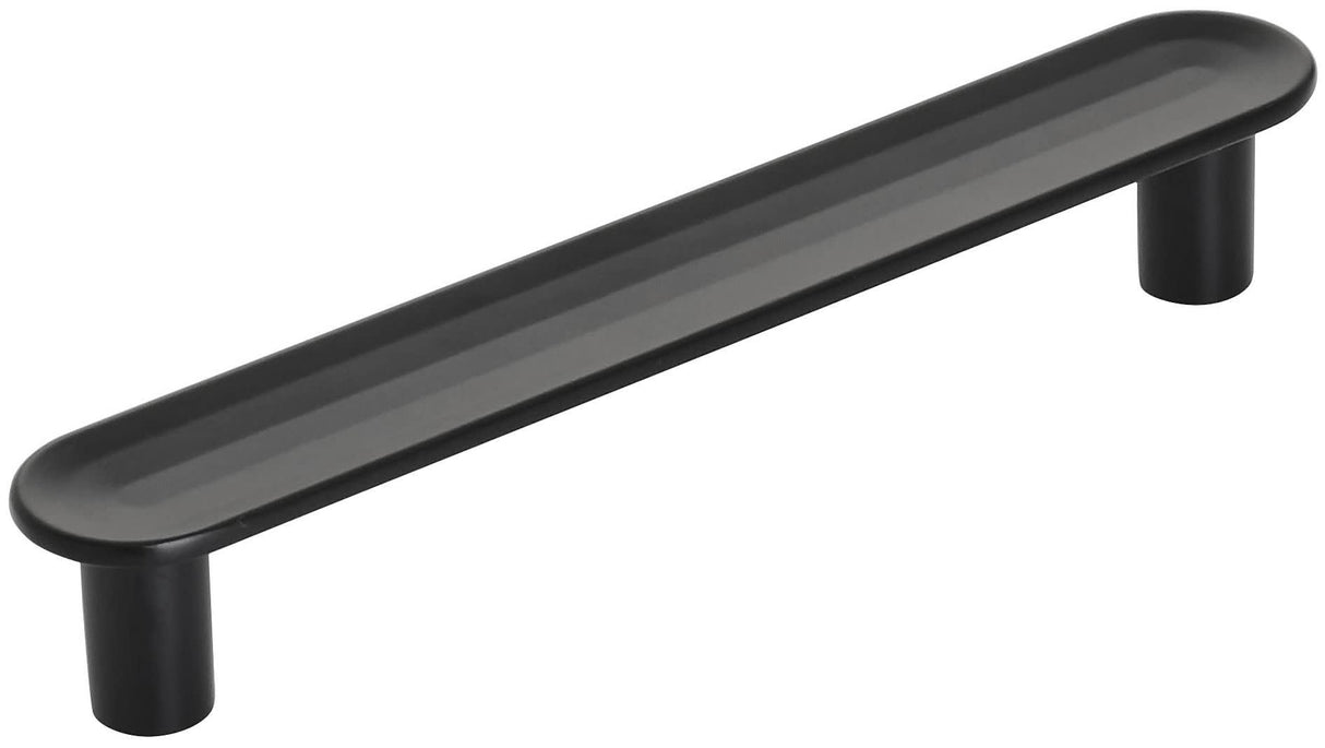 Amerock Cabinet Pull Matte Black 3-3/4 inch (96 mm) Center to Center Concentric 1 Pack Drawer Pull Drawer Handle Cabinet Hardware