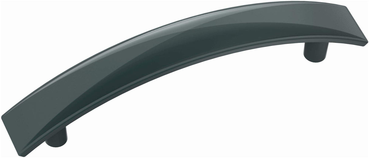 Amerock Cabinet Pull Matte Black 3-3/4 inch (96 mm) Center-to-Center Extensity 1 Pack Drawer Pull Drawer Handle Cabinet Hardware