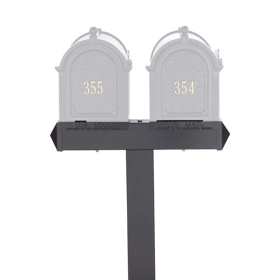Whitehall 16028 - Dual Mailbox Extended Post - Bronze