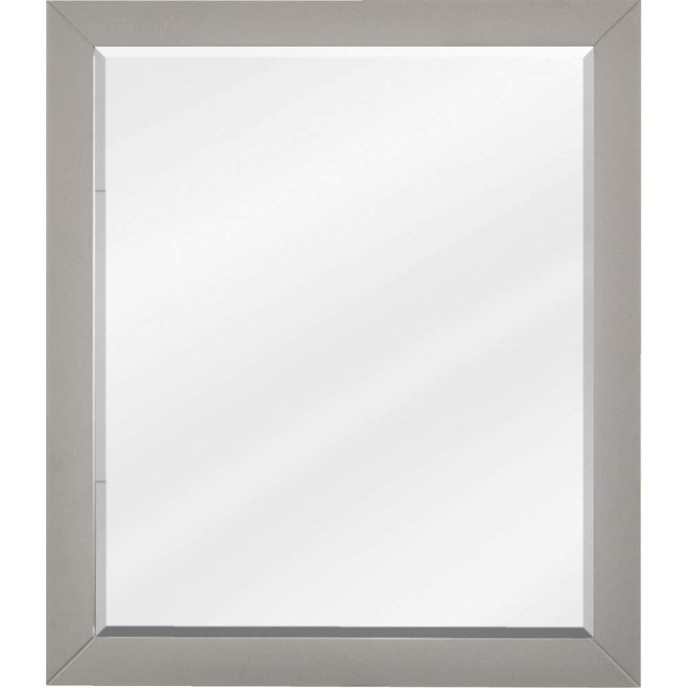 Jeffrey Alexander MIR2CAD-24-GR 24 W x 1" D x 28" H Grey Cade mirror