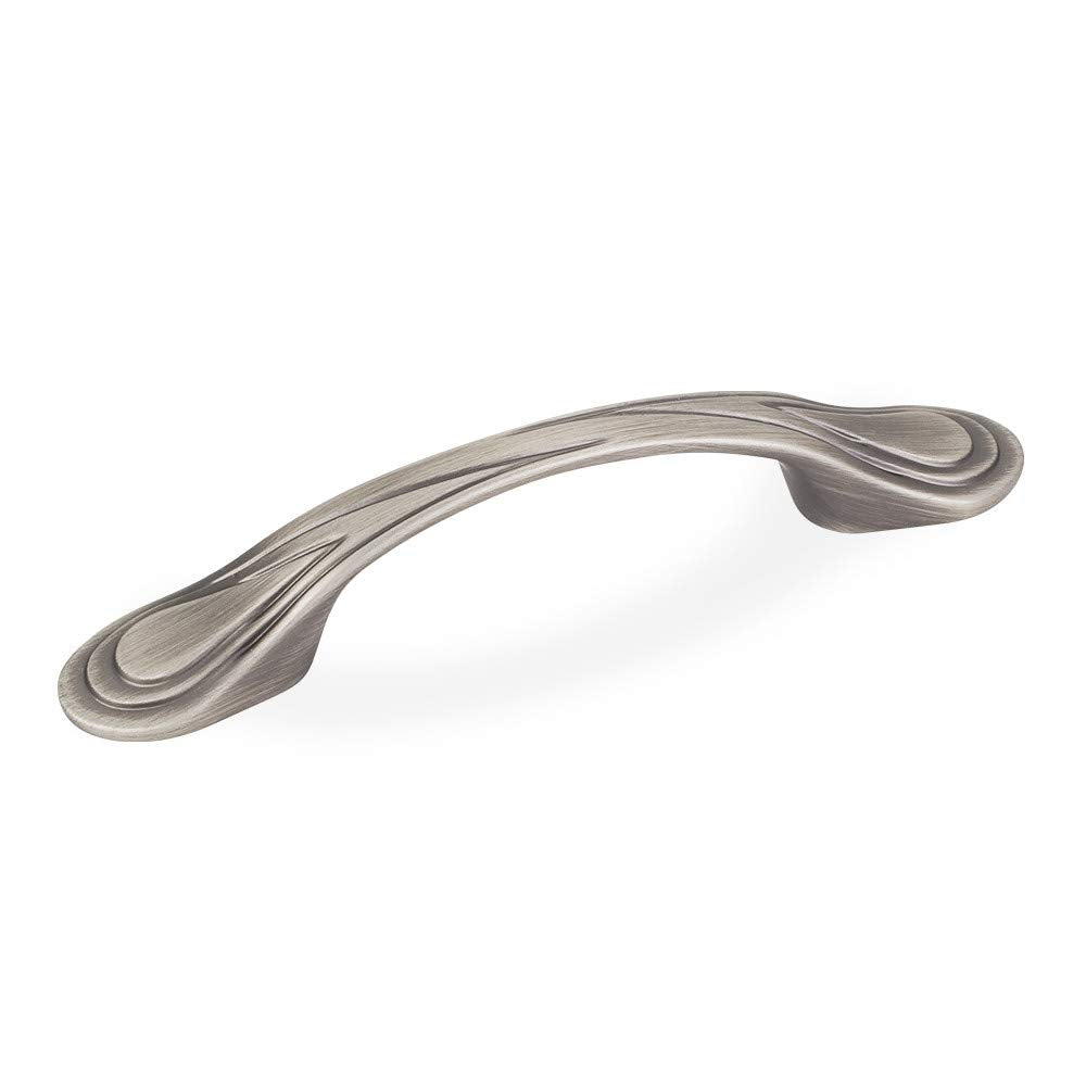 Elements 3899BNBDL 3" Center-to-Center Brushed Pewter Westbury Cabinet Pull