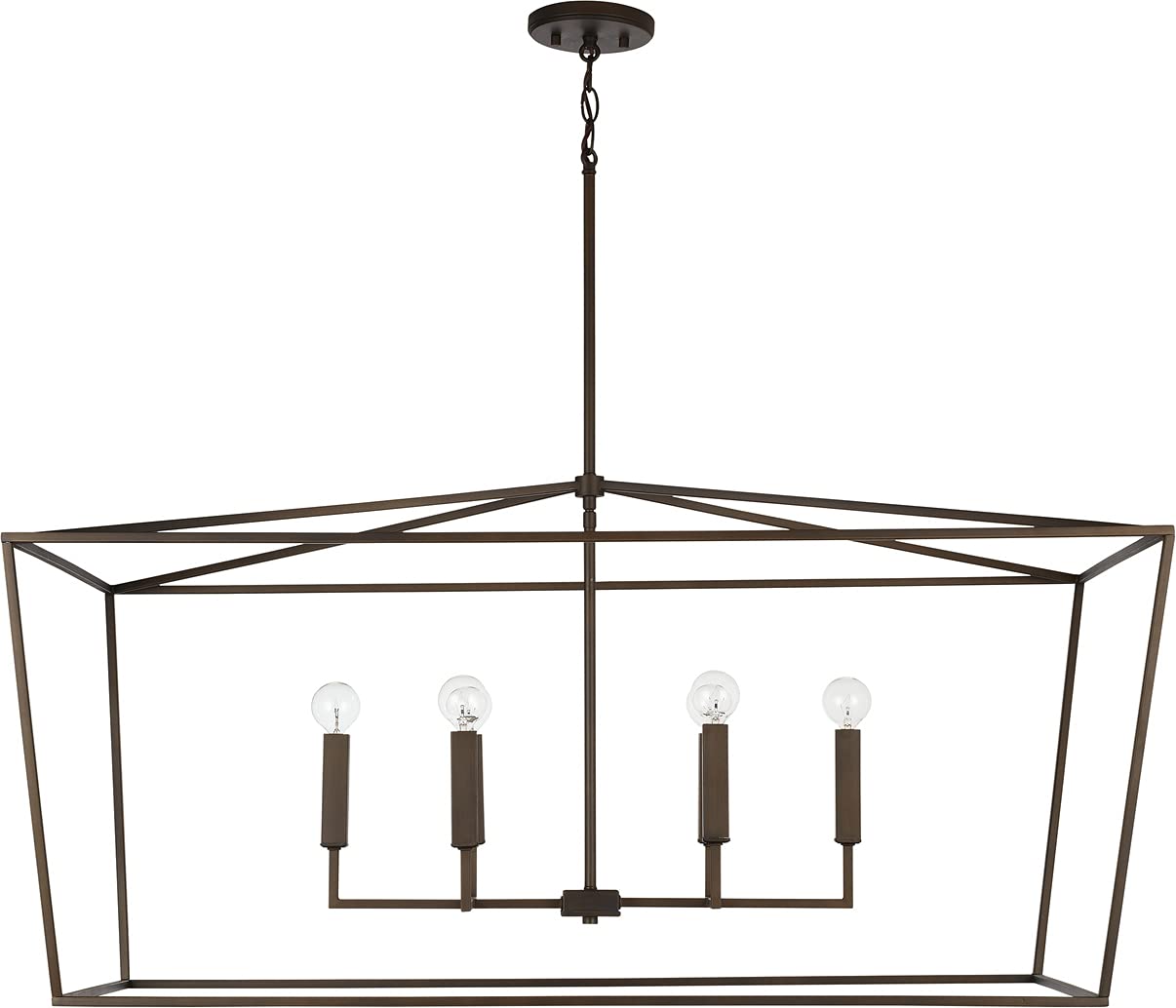 Capital Lighting 837661OR Thea 6 Light Island Oil Rubbed Bronze