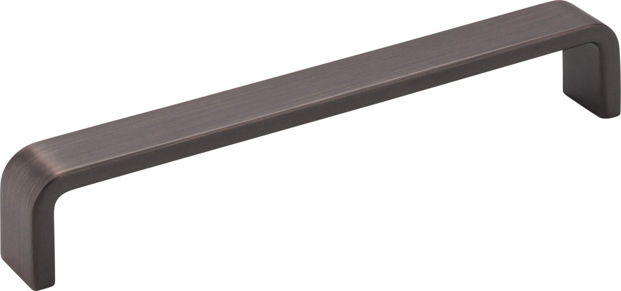 Elements 193-160DBAC 160 mm Center-to-Center Brushed Oil Rubbed Bronze Square Asher Cabinet Pull