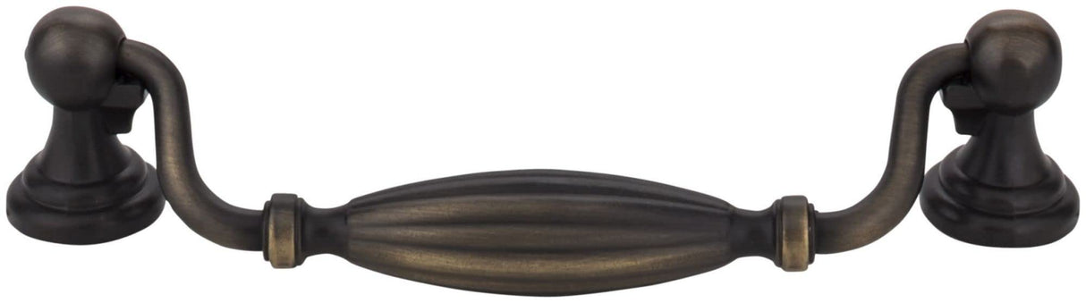 Jeffrey Alexander 718-128ABSB 128 mm Center-to-Center Antique Brushed Satin Brass Glenmore Cabinet Drop Pull