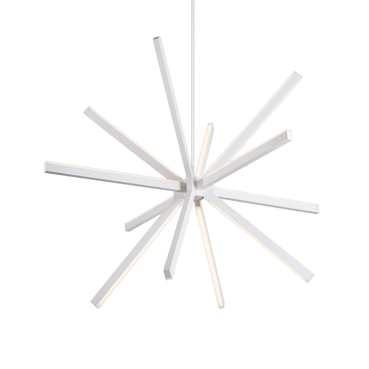 Kuzco CH14348-BG SIRIUS 48" CH Brushed Gold 120V TRIAC/ELV LED 3000K 90CRI 48W