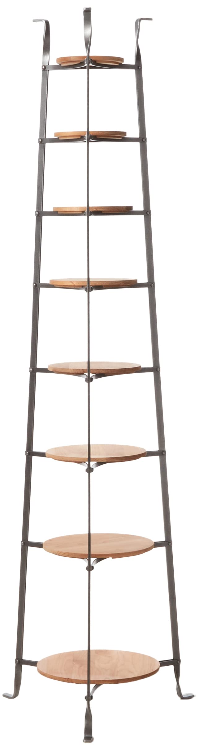 Enclume CWS8 W/BOARDS 8-Tier Gourmet Stand w/ Alder Shelves HS