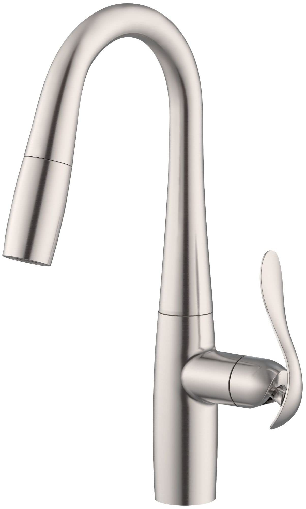 Gerber D150612SS Stainless Steel Selene Single Handle Pull-down Prep Faucet