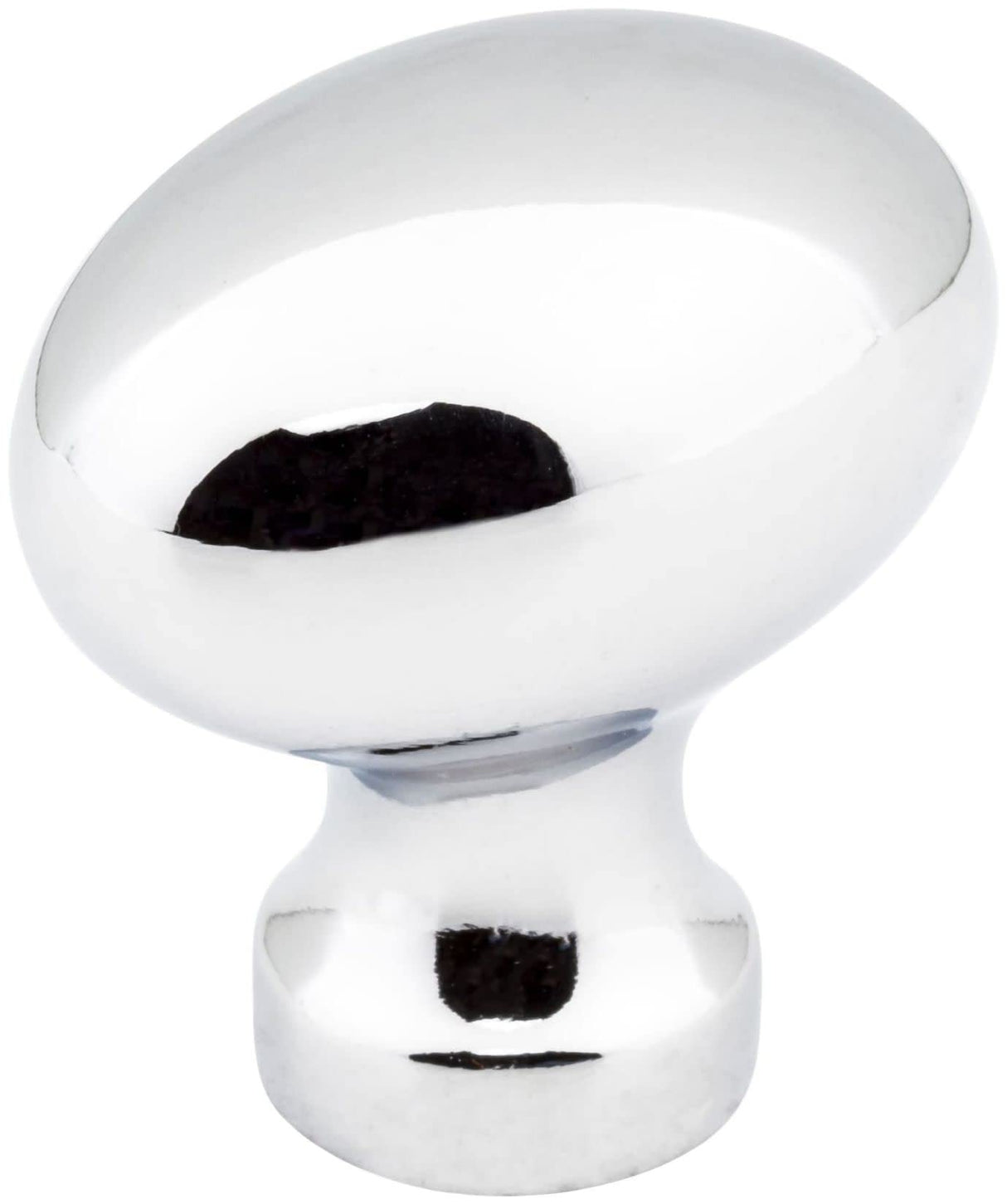 Jeffrey Alexander 3990-PC 1-3/16" Overall Length Polished Chrome Football Bordeaux Cabinet Knob