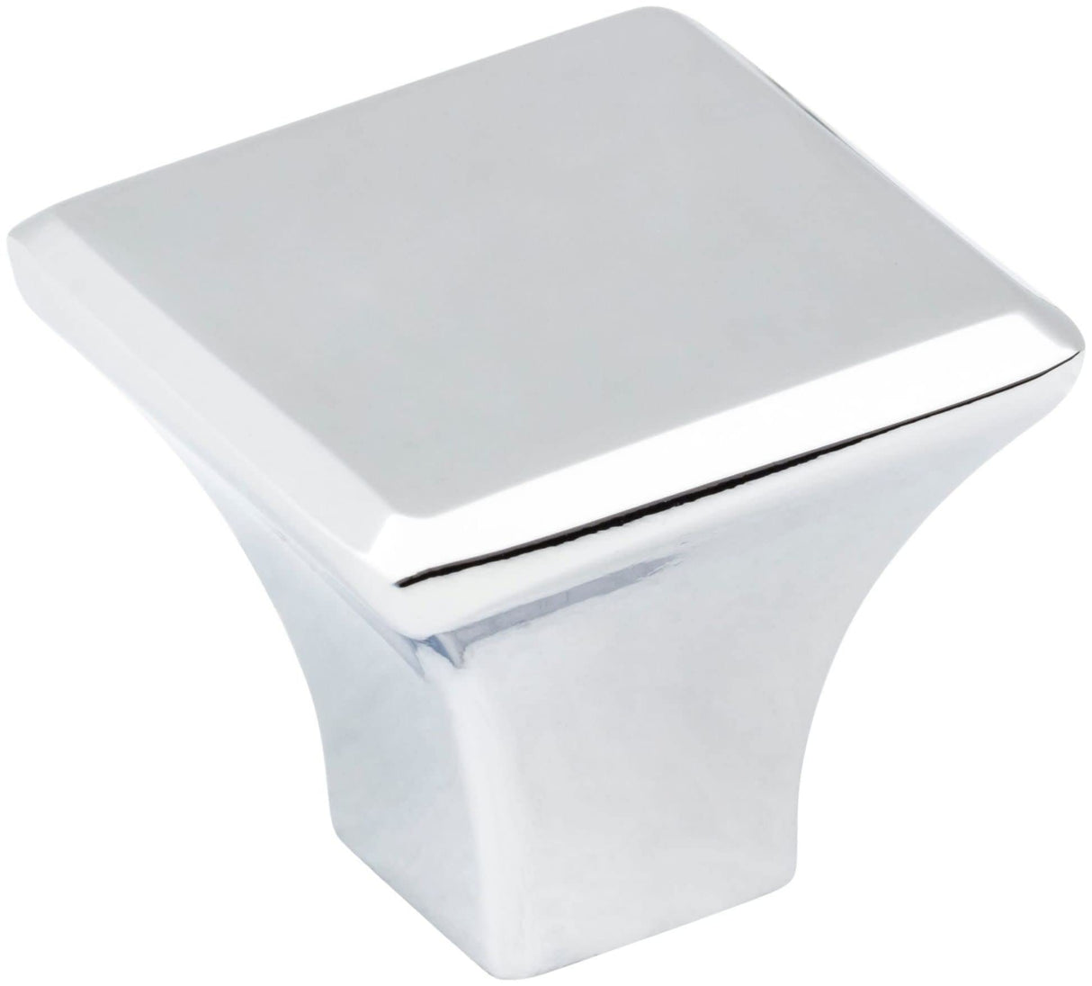 Jeffrey Alexander 972PC 1-1/8" Overall Length Polished Chrome Square Marlo Cabinet Knob