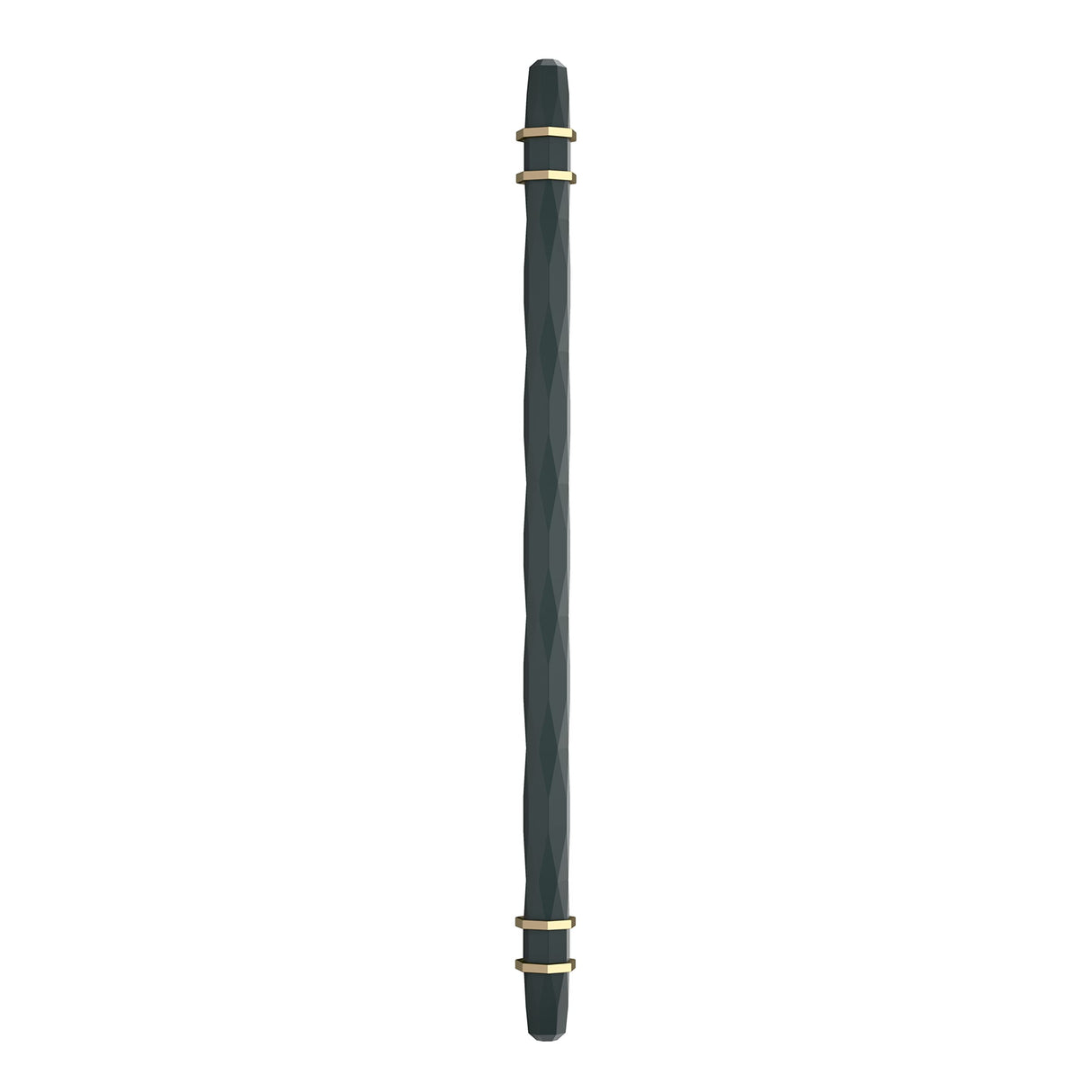 Amerock Cabinet Pull Black Bronze/Golden Champagne 10-1/16 inch (256 mm) Center-to-Center London 1 Pack Drawer Pull Drawer Handle Cabinet Hardware