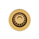 Premier Copper Products D-133PB 2-Inch Bar Basket Strainer Drain, Polished Brass