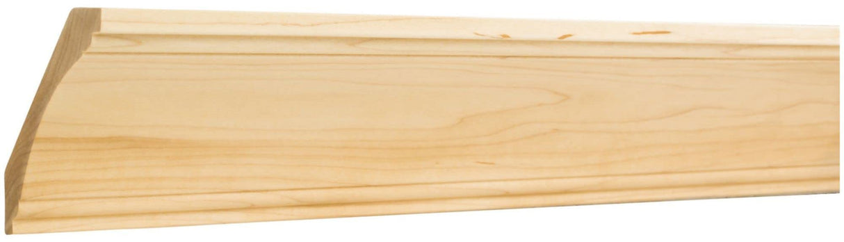 Hardware Resources MC7ALD 3/4" D x 4-1/4" H Alder Ogee Cove Crown Moulding