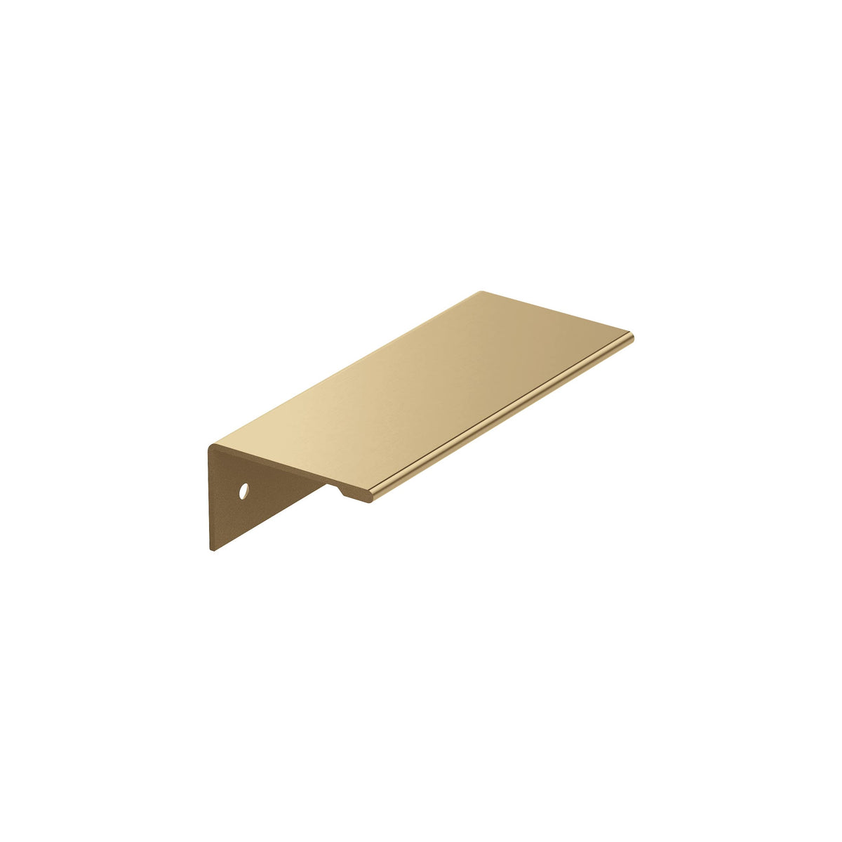 Amerock Cabinet Pull Edge Pull Champagne Bronze 3 in (76 mm) Center-to-Center Drawer Pull Kitchen and Bath Hardware Furniture Hardware