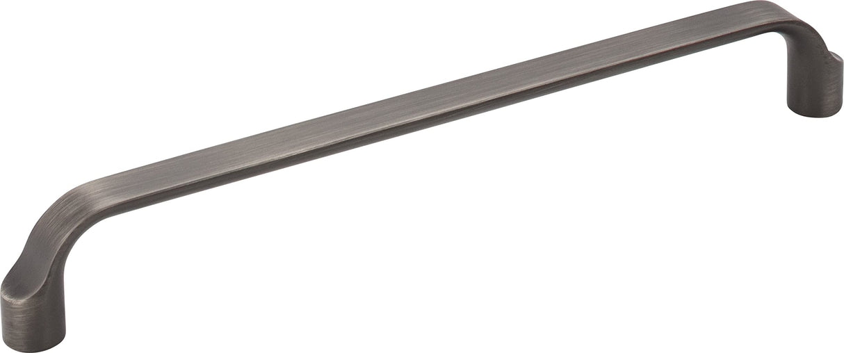 Elements 239-192BNBDL 192 mm Center-to-Center Brushed Pewter Brenton Cabinet Pull