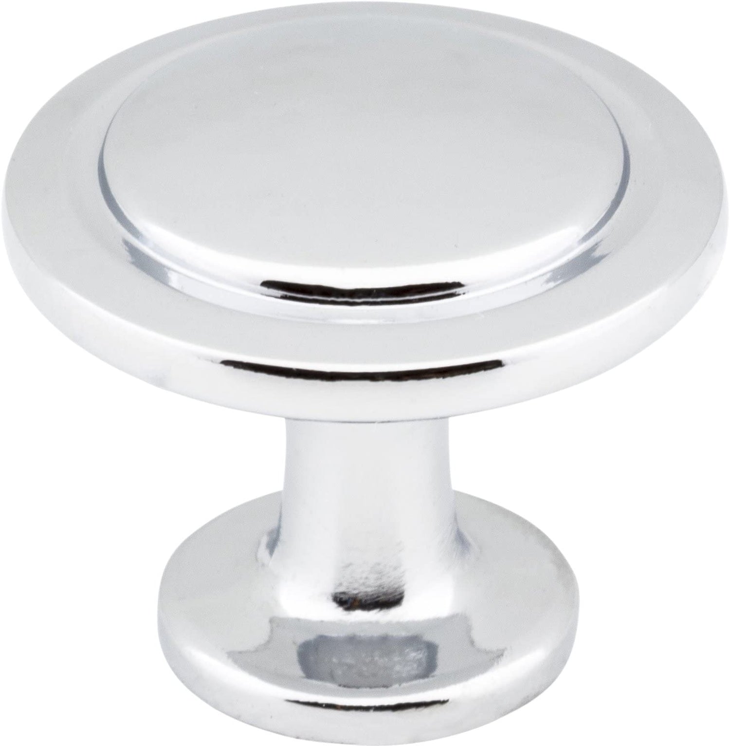 Elements 3960-SN 1-1/4" Diameter Satin Nickel Round Button Gatsby Cabinet Knob