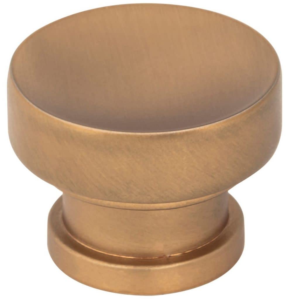 Jeffrey Alexander 484SBZ 1-1/4" Diameter Satin Bronze Elara Cabinet Knob