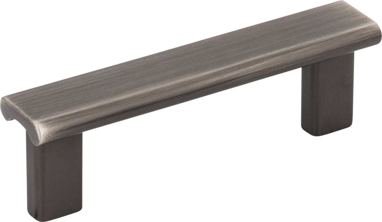 Elements 183-3SN 3" Center-to-Center Satin Nickel Square Park Cabinet Pull