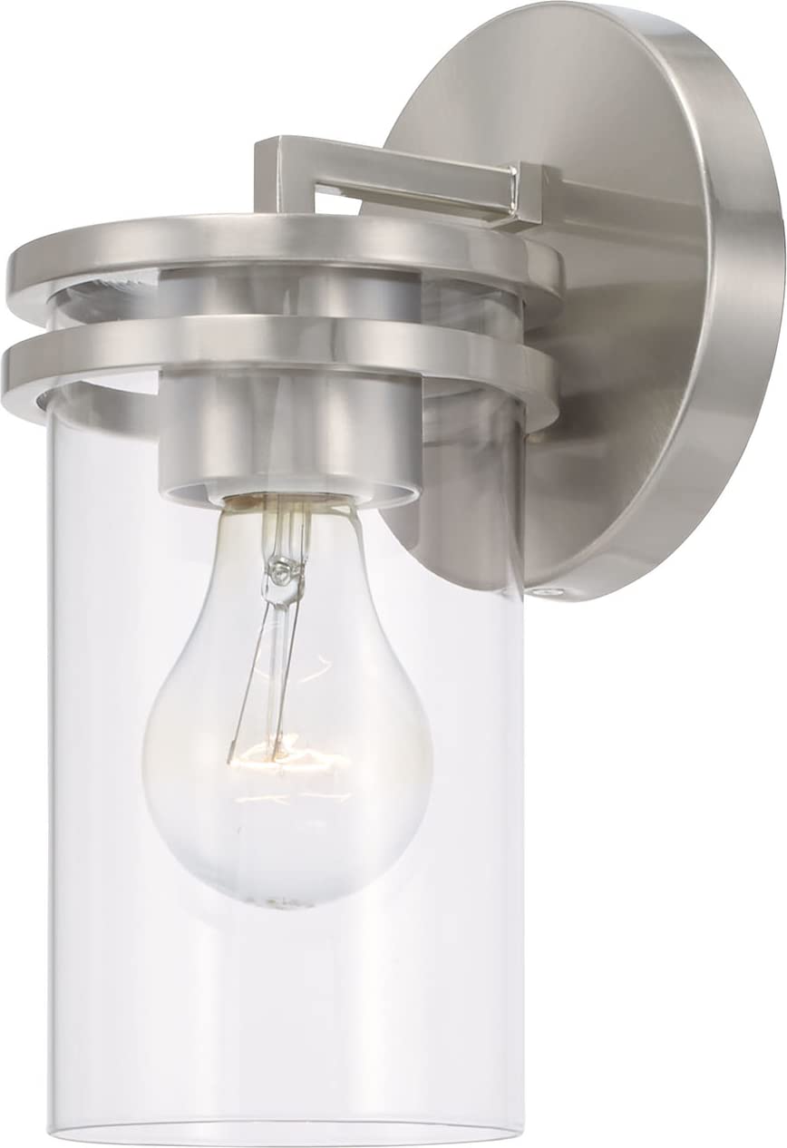 Capital Lighting 648711BN-539 Fuller 1 Light Sconce Brushed Nickel