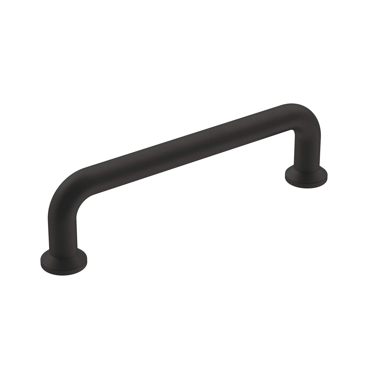 Amerock Cabinet Pull Matte Black 3-3/4 inch (96 mm) Center-to-Center Factor 1 Pack Drawer Pull Cabinet Handle Cabinet Hardware