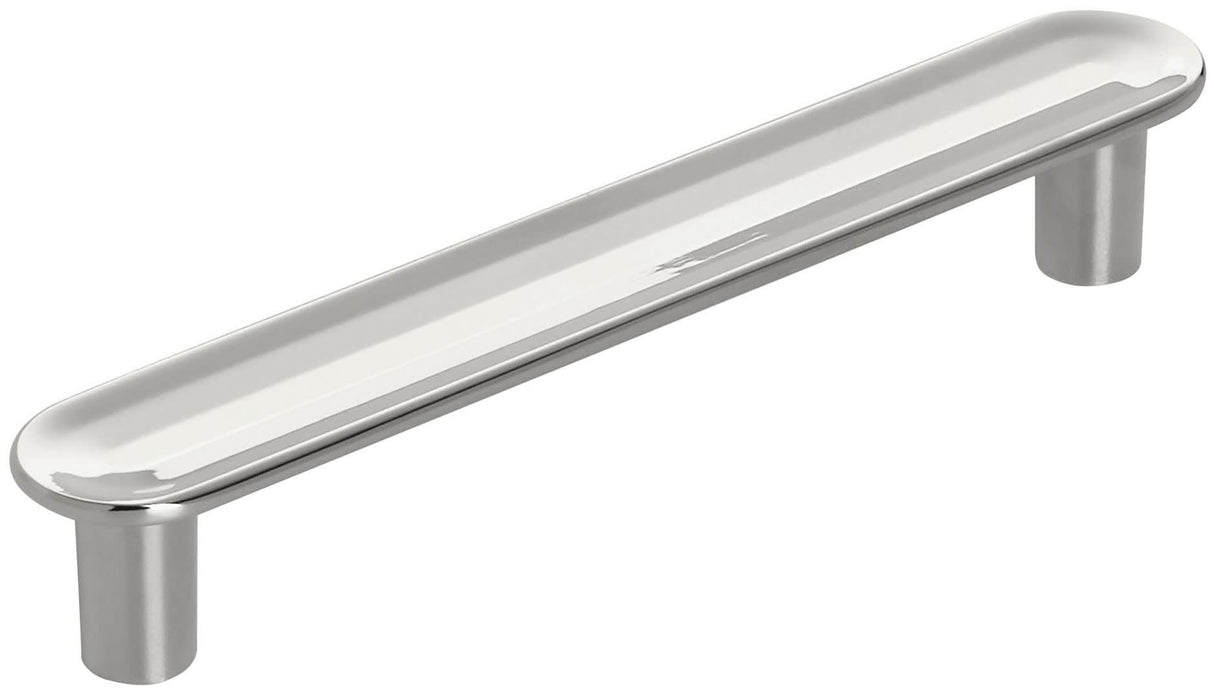 Amerock Cabinet Pull Polished Nickel 3-3/4 inch (96 mm) Center to Center Concentric 1 Pack Drawer Pull Drawer Handle Cabinet Hardware