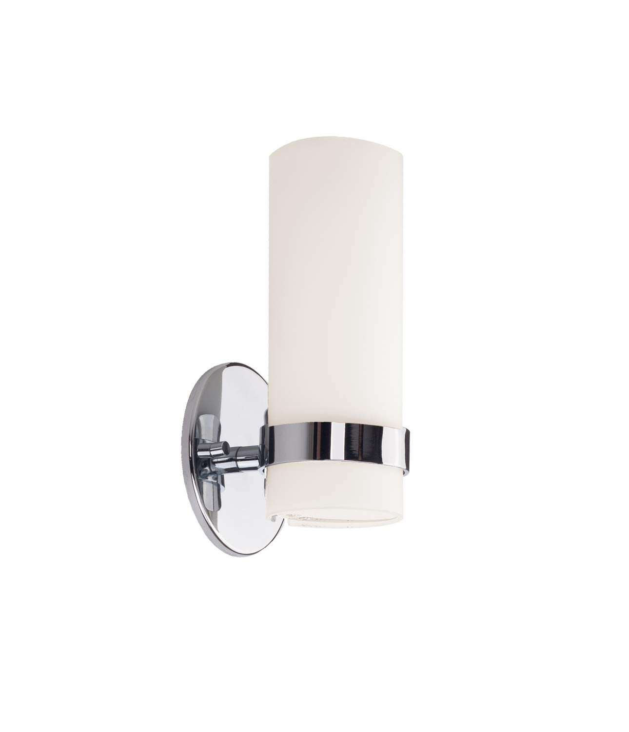 Kuzco WS9809-CH MILANO 9" WS Chrome 120V ELV LED 3000K 90CRI 9W