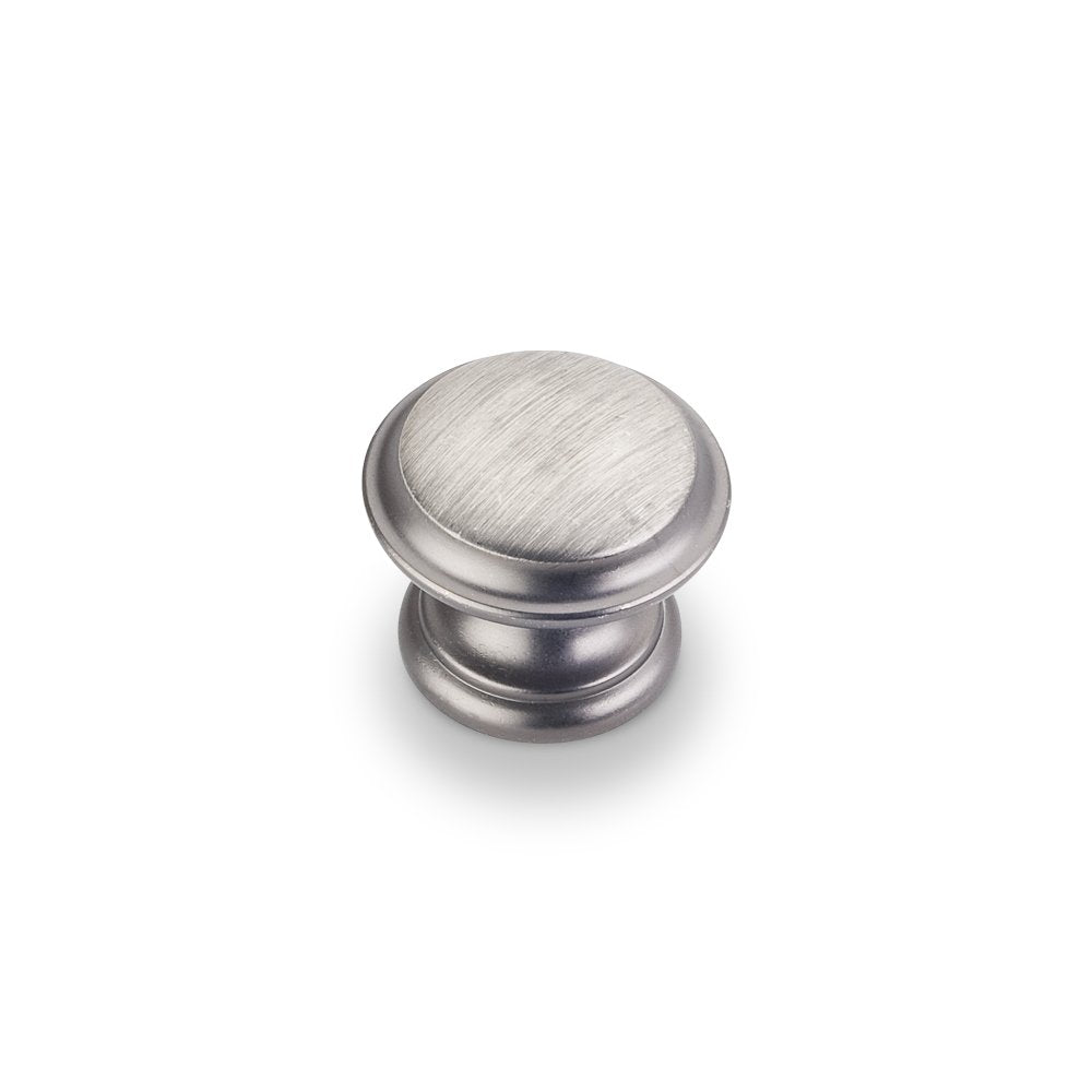Jeffrey Alexander 0251BNBDL 1-3/8" Diameter Brushed Pewter Cordova Cabinet Knob