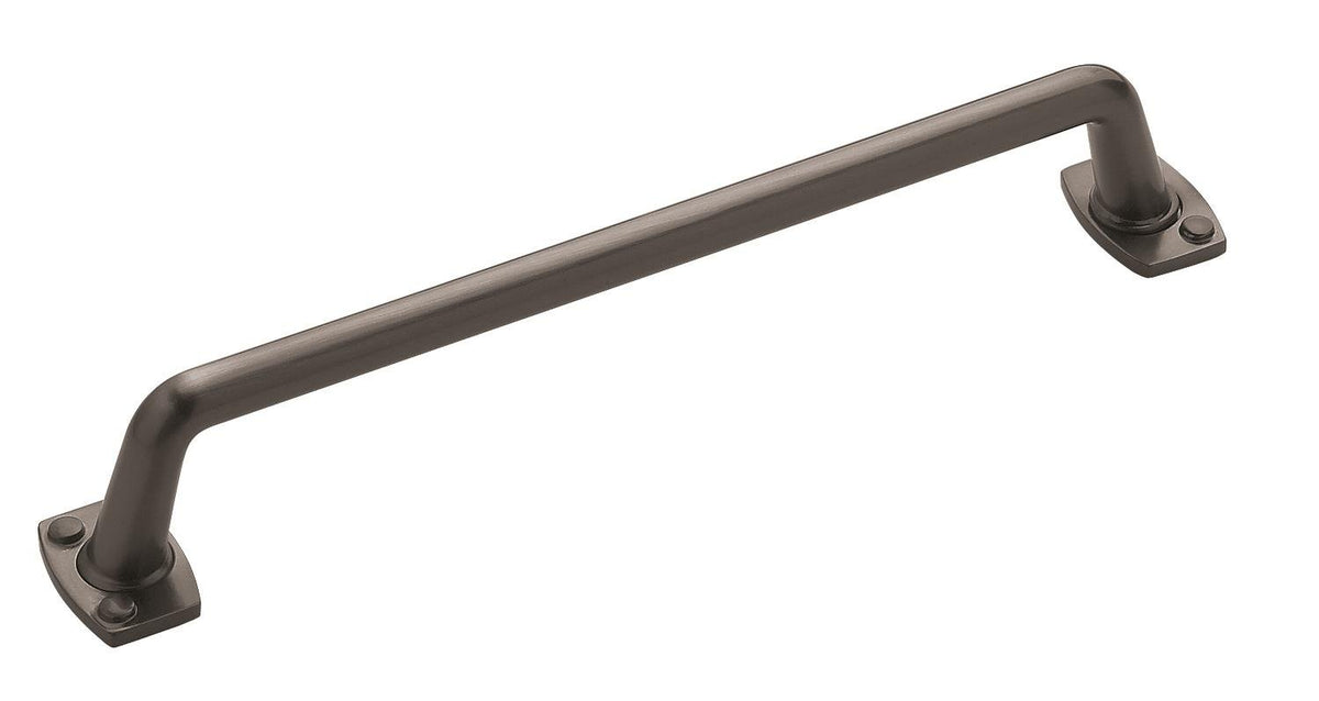 Amerock Cabinet Pull Graphite 6-5/16 inch (160 mm) Center to Center Rochdale 1 Pack Drawer Pull Drawer Handle Cabinet Hardware