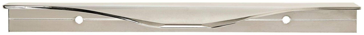 Amerock Cabinet Edge Pull Satin Nickel 4-9/16 inch (116 mm) Center to Center Aloft 1 Pack Drawer Pull Drawer Handle Cabinet Hardware