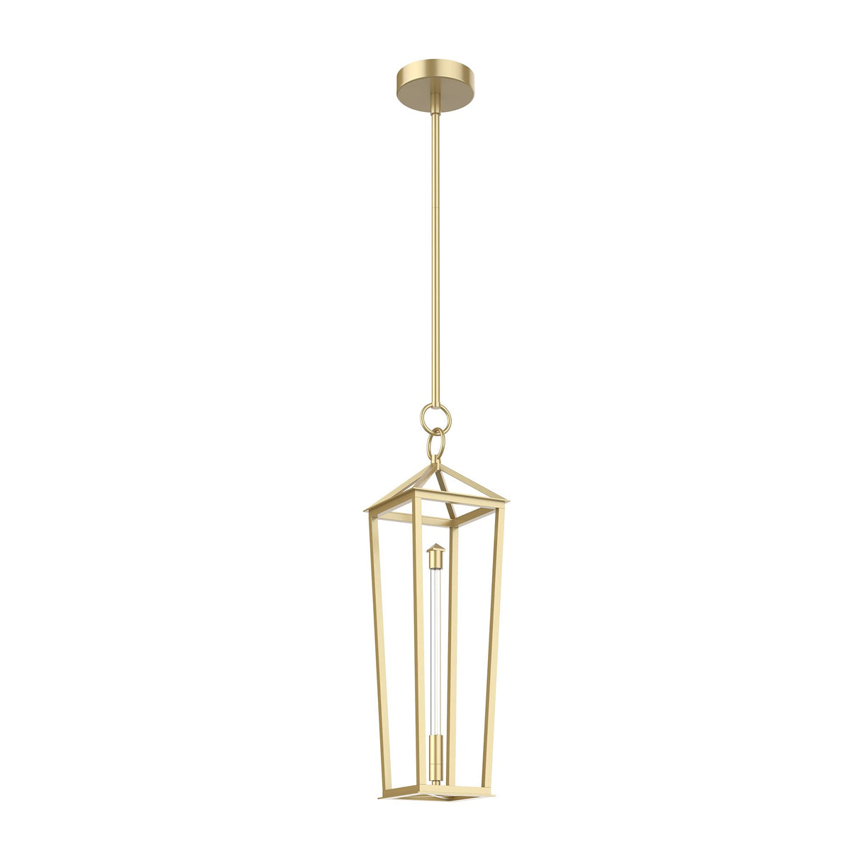 Alora PD317120NB DELPHINE PENDANT LED NATURAL BRASS 4W 120VAC WITH LED DRIVER 2700K 90CRI