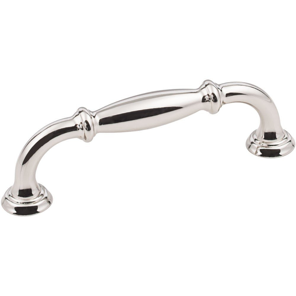 Jeffrey Alexander 658-96NI 96 mm Center-to-Center Polished Nickel Tiffany Cabinet Pull