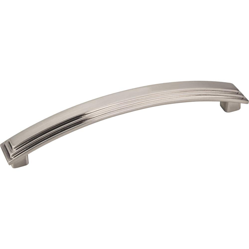 Elements 351-128SN 128 mm Center-to-Center Satin Nickel Arched Calloway Cabinet Pull
