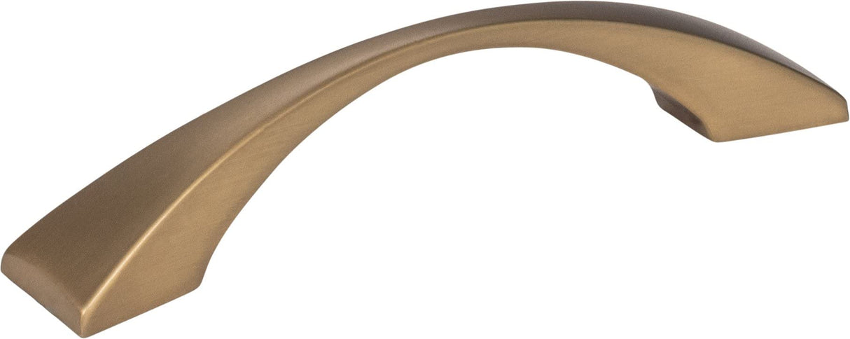 Elements 525-96SN 96 mm Center-to-Center Satin Nickel Square Glendale Cabinet Pull