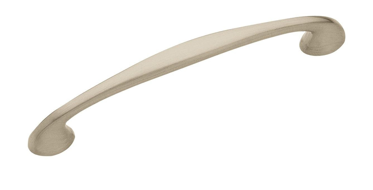 Amerock Cabinet Pull Satin Nickel 3-3/4 inch (96 mm) Center to Center Everyday Heritage 1 Pack Drawer Pull Drawer Handle Cabinet Hardware
