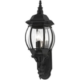 Livex Lighting 7524-14 Frontenac Outdoor Wall Lantern, Black