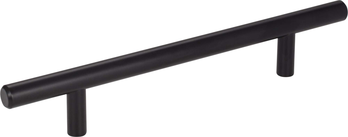 Elements 206MB 128 mm Center-to-Center Matte Black Naples Cabinet Bar Pull