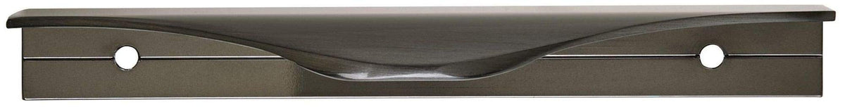 Amerock Cabinet Edge Pull Polished Nickel 4-3/16 inch (106 mm) Center to Center Aloft 1 Pack Drawer Pull Drawer Handle Cabinet Hardware