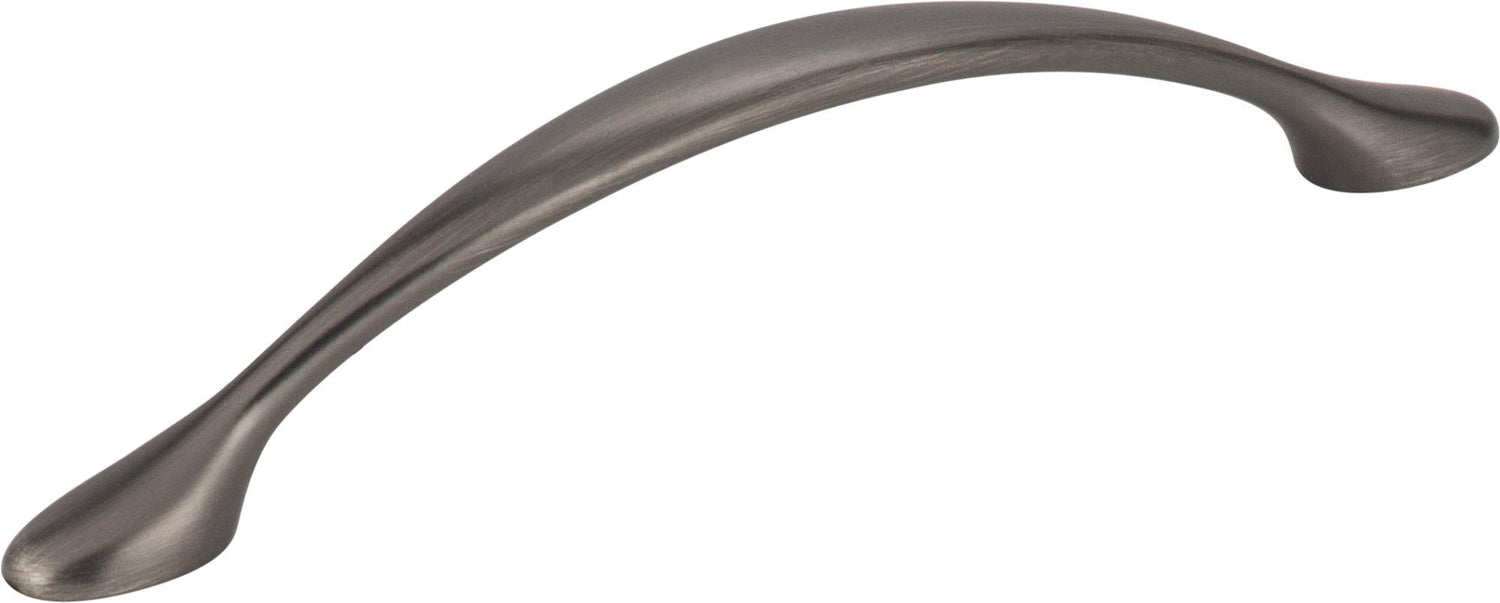Elements 80815-BNBDL 128 mm Center-to-Center Brushed Pewter Arched Somerset Cabinet Pull