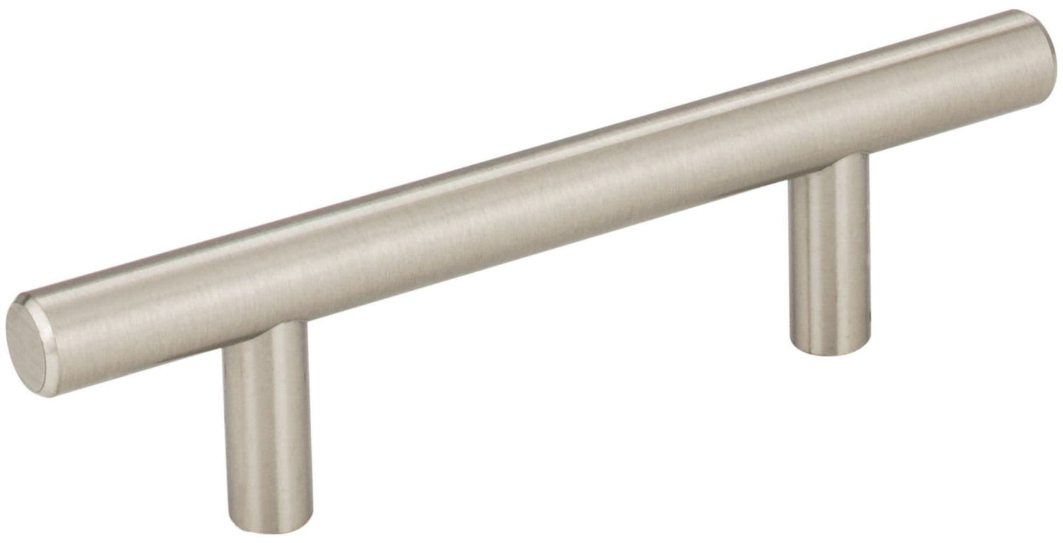 Elements 136SN-10 10-Pack of the 3" Center-to-Center Satin Nickel Naples Cabinet Bar Pull