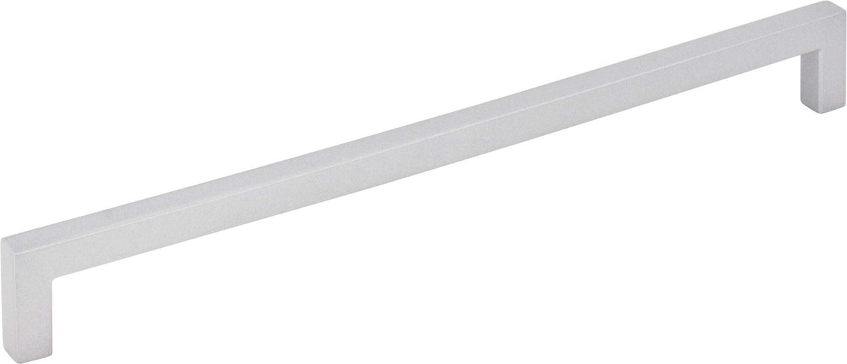 Elements 625-224MS 224 mm Center-to-Center Matte Silver Square Stanton Cabinet Bar Pull