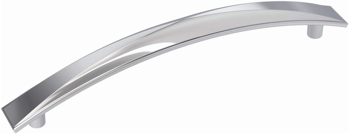 Amerock Cabinet Pull Polished Chrome 6-5/16 inch (160 mm) Center-to-Center Extensity 1 Pack Drawer Pull Drawer Handle Cabinet Hardware