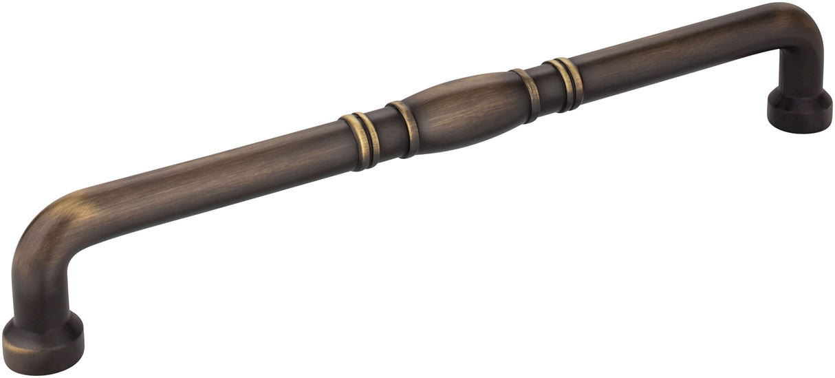 Jeffrey Alexander Z290-12ABSB 12" Center-to-Center Antique Brushed Satin Brass Durham Appliance Handle