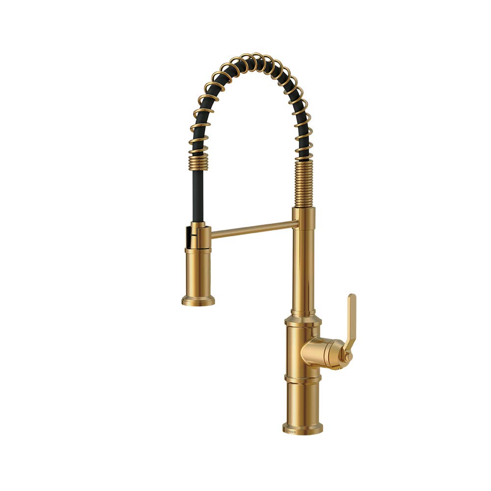 Gerber D455237BB Brushed Bronze Kinzie Pre-rinse Single Handle Spring Spout KITCH...