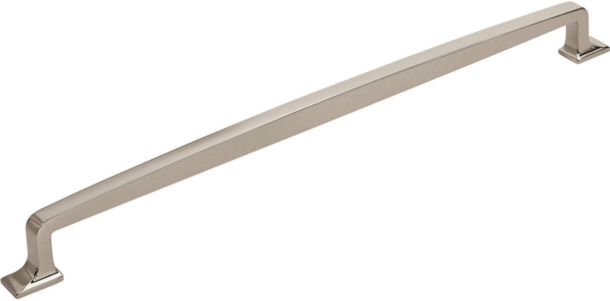 Amerock Appliance Pull Polished Nickel 18 inch (457 mm) Center to Center Westerly 1 Pack Drawer Pull Drawer Handle Cabinet Hardware