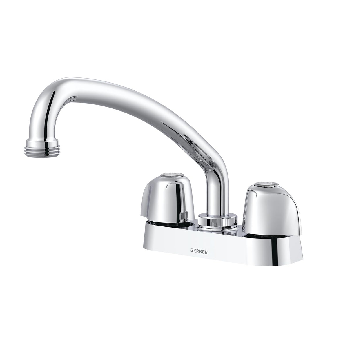 Gerber G0049234 Rough Brass Classics Laundry Faucet With 8" Spout Hose CONNE...