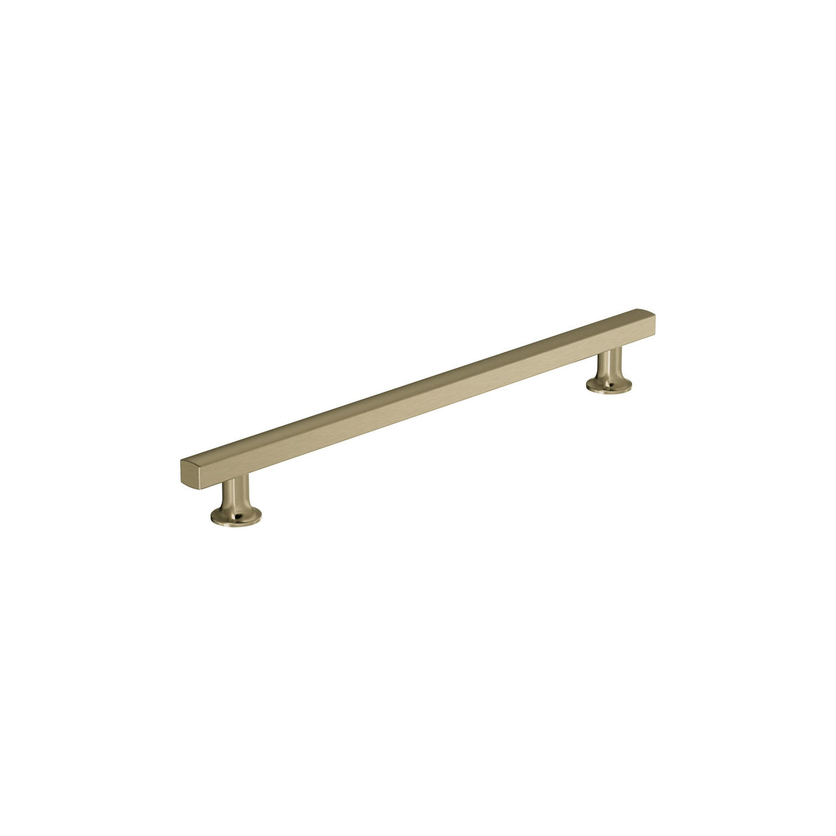 Amerock BP37109BBZ Everett 10-1/16 in (256 mm) Center-to-Center Golden Champagne Cabinet Pull Kitchen Cabinet Hardware Furniture Hardware Bathroom Drawer Handle